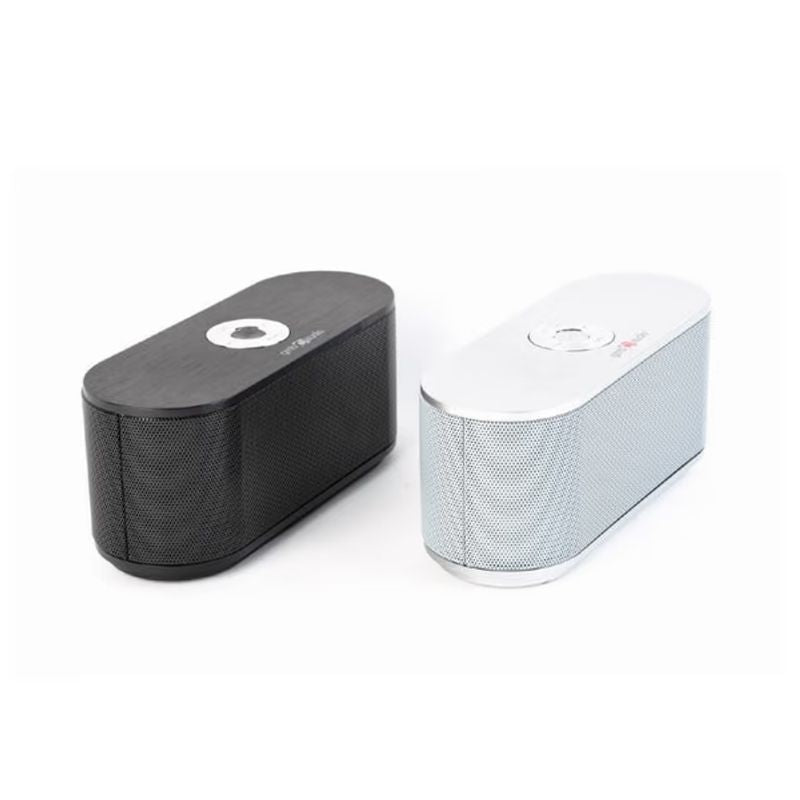 Bluetooth speaker grijs en zwart