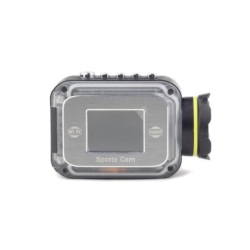 Full HD waterproof actie camera zijkant 
