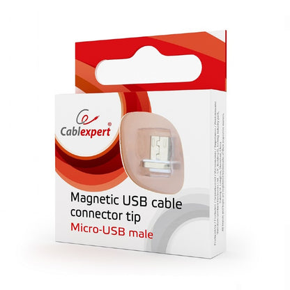 Magnetic connector for USB charging cable